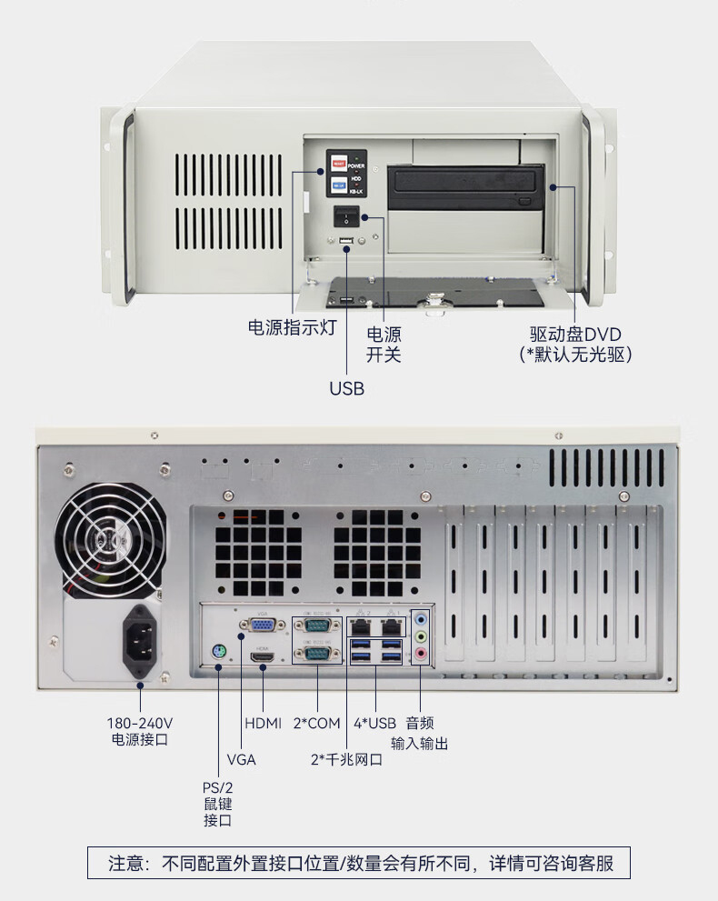 工控机丰富接口