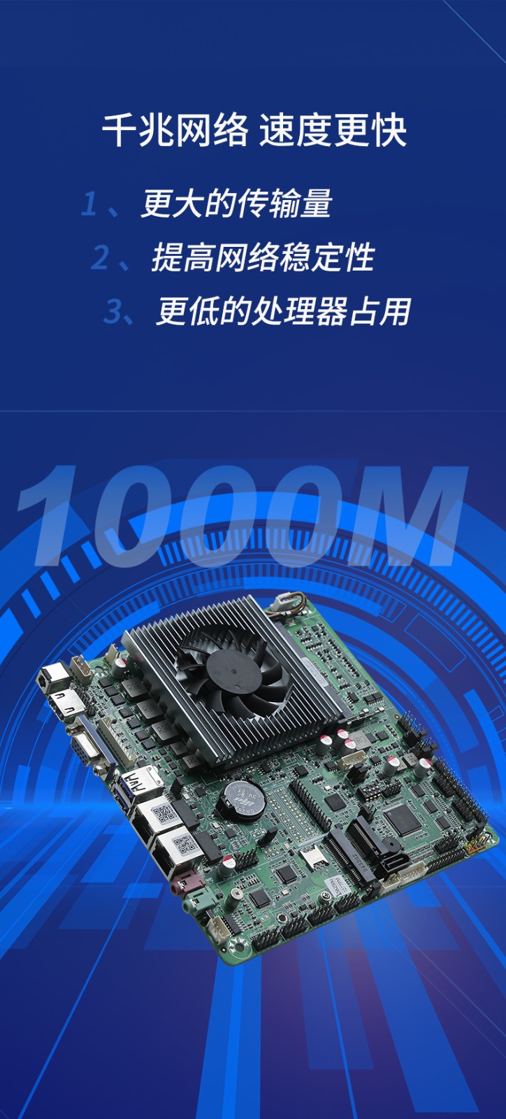 ITX-8250DL26A产品千兆网络