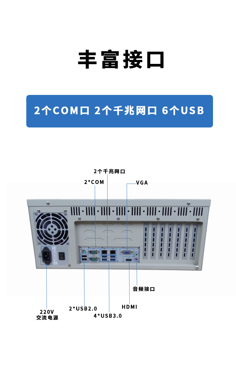 19”标准上架4U工控机